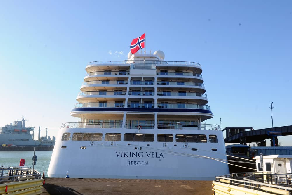 Brand new luxury cruise ship Viking Vela visited Portsmouth for the first time on Thursday, January 9, 2025. She is the latest in a long line of ships being built for the luxury brand.