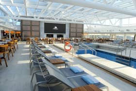 Brand new luxury cruise ship Viking Vela visited Portsmouth for the first time on Thursday, January 9, 2025.