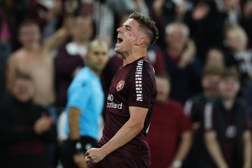 Cameron Devlin is a midfielder that is reportedly on the radar of Pompey. He only recently signed a deal at Hearts. 