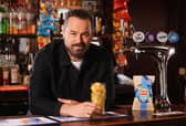 Danny Dyer backs Walkers initative, which will see over 300 pubs give away 'crisp pints' with a non-alcoholic drink order. (Photo: Joe Pepler/PinPep)