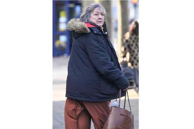 Sarah O’Shea outside Portsmouth Crown Court