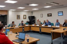 Fareham Borough Council's housing scrutiny panel discussing the length of time houses are sat empty between tenants