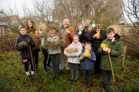 Wicor Primary School in Hatherley Crescent, Portchester, received a positive result in their recent Ofsted report.

Pictured is: (back l-r) Liz Brignall, Year 6 teacher, Louise Moreton, horticulturalist, Mark Wildman, headteacher, Barbara Cooper, volunteer, Suzy Gage, LSA and Margaret Gillmore, volunteer, with (front l-r) Junior Ubah (10), Evelyn Wilkins (9), Isla Bouwens (7), Henry Burtenshaw (4) and Oliver Banks (10).

Picture: Sarah Standing (100125-1422)