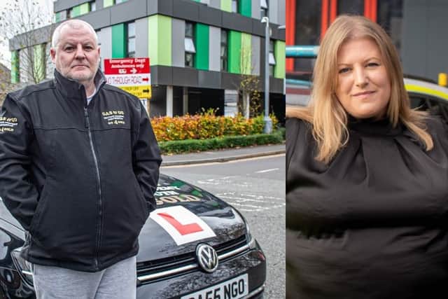 Robert Hood (left) is alleged to have harassed crime commissioner Donna Jones
