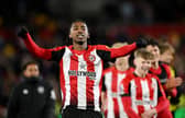 Pompey explored the possibility of taking Brentford's Paris Maghoma on loan in the January window. Pic: Getty.