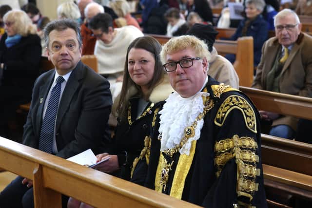 Former Lord Mayor of Portsmouth Councillor Jason Fazackarley