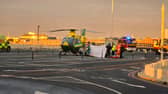 A person was rescued after falling into the sea from a wall in Southsea. Coastguard personnel, paramedics, firefighters, lifeboat crews and an air ambulance were all deployed to the area near Clarence Pier.