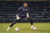 Pompey keeper Jordan Archer