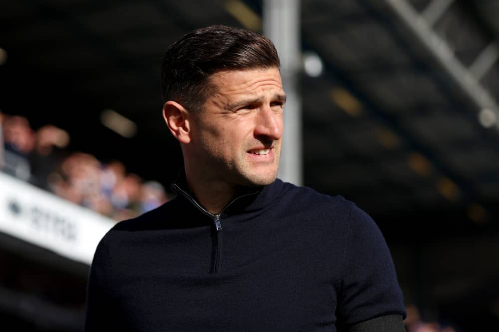 John Mousinho isn’t looking for any new signings on deadline day. Pompey could still let players leave however. Picture: Tom Dulat/Getty Images