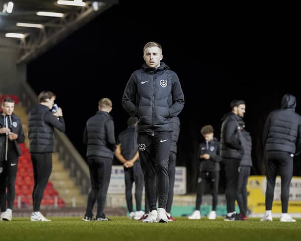 Former Pompey midfielder Joe Morrell is currently a free agent