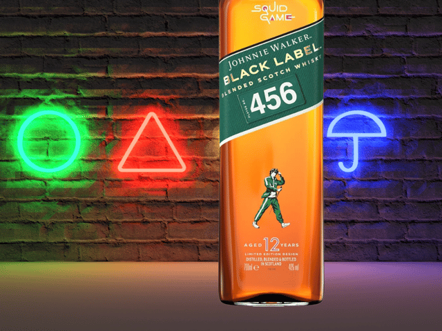 The special edition Squid Game whisky from Johnnie Walker