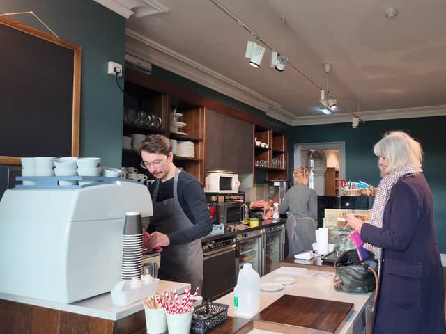 New cafe at Westbury Manor