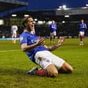 Pompey’s Ryley Towler is staying put in the January window. Pic: Jason Brown