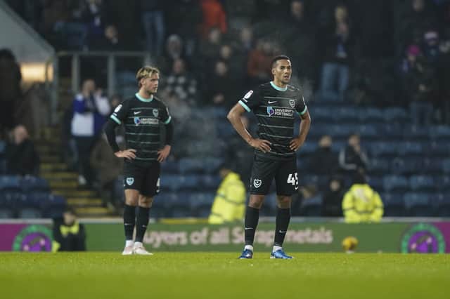 Pomoey slipped to a sixth straight away defeat following a 3-0 loss at Blackburn. Picture: Jason Brown/ProSportsImages