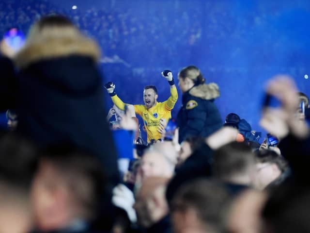 A pitch invasion happened after Pompey beat Barnsley to seal promotion to the Championship. The FA have given the club their punishment, nine months on. 