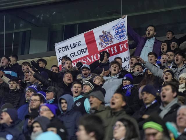 There were 1,532 hard Portsmouth fans who made the trek to Blackburn - and once again incessantly backed their team at Ewood Park.
