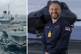 Captain Will Blackett, Portsmouth native and Commanding Officer of HMS Prince of Wales, is celebrating 100 years of his family serving in the Royal Navy.