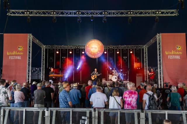The first wave of artists have been announced for Wickhma Festival which will be taking place between July 31 and August 3, 2025. 


Pictured: Jim Moray performing at the Wickham Festival 2024 
Picture: Matthew Clark