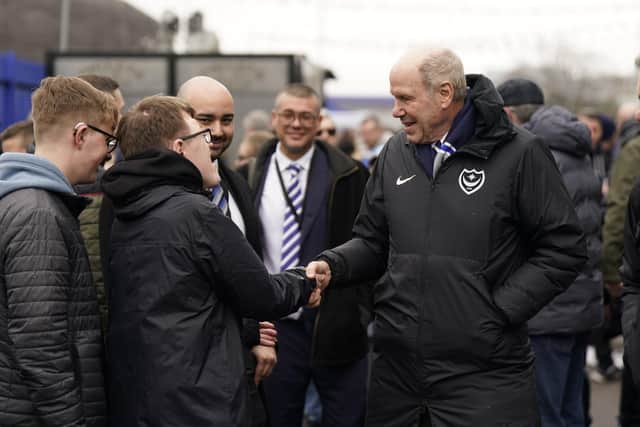 Pompey chairman Michael Eisner
