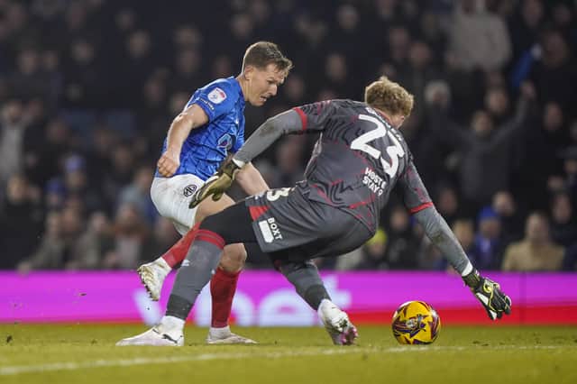 Gaffer For A Day Spencer Green chose Matt Ritchie as his Pompey Man of the Match. Picture: Jason Brown/ProSportsImages