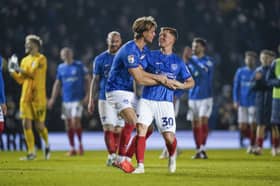Matt Ritchie was Pompey's hero in the 2-1 success over Middlesbrough in front of watching chairman Michael Eisner. Picture: Jason Brown/ProSportsImages
