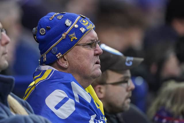 Pompey fans have thanked Middlesbrough for the respect they showed as a supporter tragically died at Fratton Park on Saturday. Pic: Jason Brown/ProSportsImages