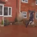 Burglars caught after filming themselves at the scenes of their crimes.