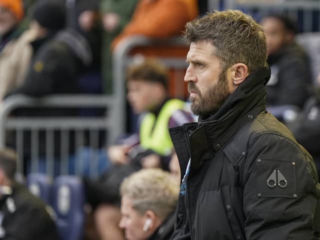 Middlesbrough boss Michael Carrick in his side's defeat at Pompey. Pic: Jason Brown/ProSportsImages
