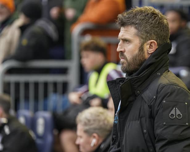Middlesbrough boss Michael Carrick in his side's defeat at Pompey. Pic: Jason Brown/ProSportsImages
