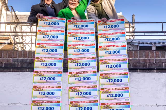 The Castle Road winners of the People's Postcode Lottery
