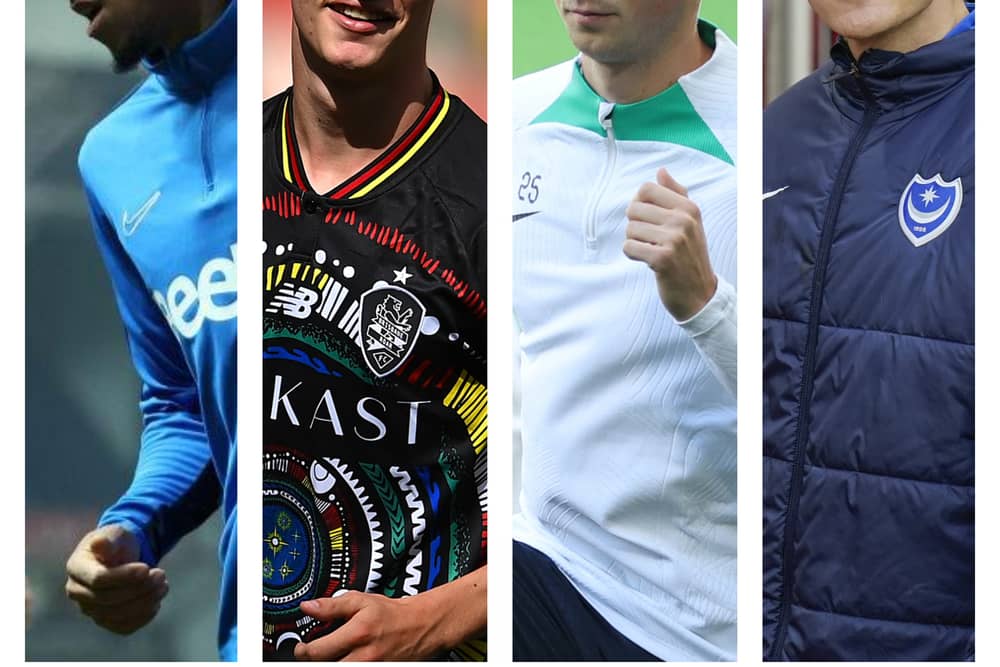 There are Pompey 25-man squad considerations around left to right, Isaac Hayden, Thomas Waddingham, Hayden Matthews and Rob Atkinson in the January transfer window.
