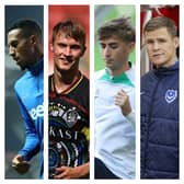 There are Pompey 25-man squad considerations around left to right, Isaac Hayden, Thomas Waddingham, Hayden Matthews and Rob Atkinson in the January transfer window.