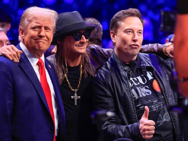 Donald Trump's closeness to American oligarchs, like Elon Musk, means they will hold unprecedented power over American money (Picture: Kena Betancur)