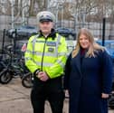 Police and crime commissioner Donna Jones has thrown her hat into the ring to be the first Hampshire mayor