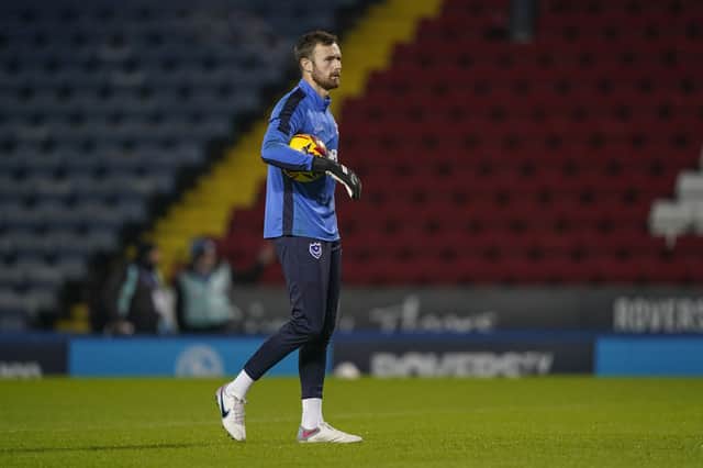 Will Norris was back in Pompey's squad at Blackburn - albeit temporarily. Picture: Jason Brown/ProSportsImages