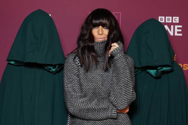 Claudia Winkleman at the launch of BBC's the Traitors, at the Electric Cinema in London