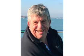 Alec Lumb, 63, from Gosport, died at Fratton Park on Saturday, January 18.