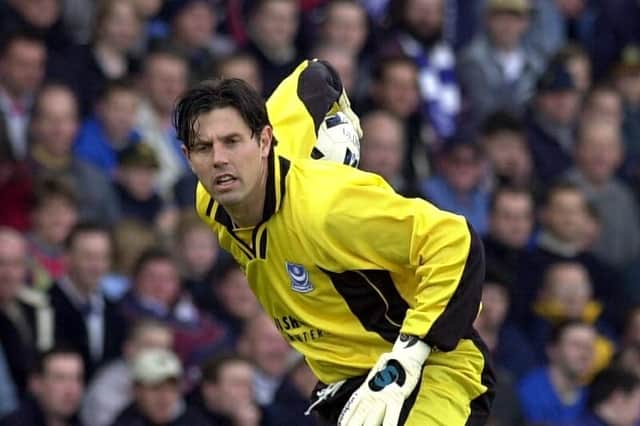 Australian keeper Andy Petterson made 34 appearances for Pompey after joining from Charlton.