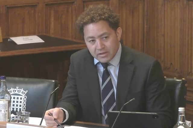 Calvin Bailey, Labour MP for Leyton and Wanstead and former RAF officer, asked how the UK can deal with hybrid threats while at a defence select committee meeting.
