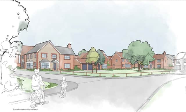 Plans to build 60 new homes on a field in Wickham have been unveiled