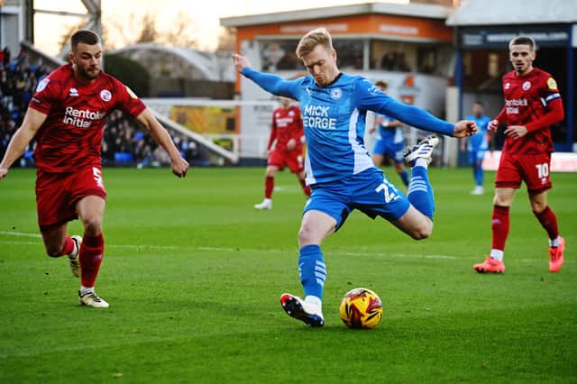 Jack Sparkes made 28 appearances for Peterborough until his loan departure for Chesterfield. Picture: Peterborough Telegraph