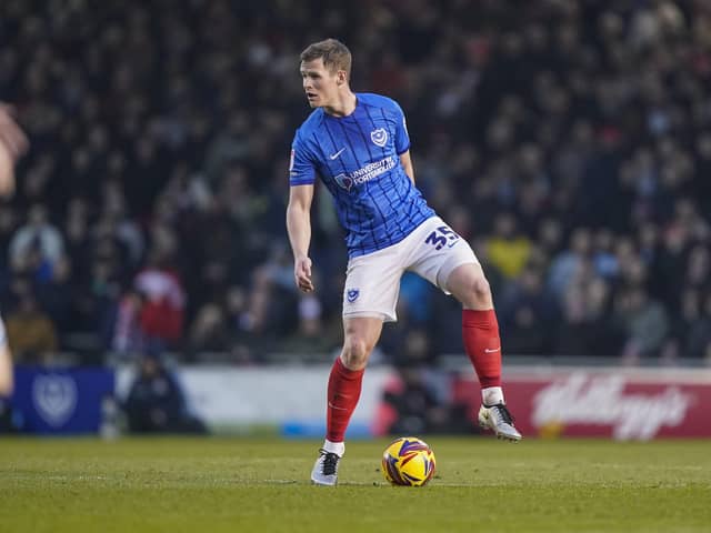 Rob Atkinson is among five loan players on Pompey’s books - and there could soon be a sixth. Picture: Jason Brown/ProSportsImages