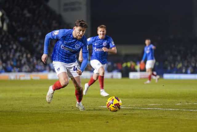 Callum Lang returns to Pompey’s starting XI for the visit of Millwall. Picture: Jason Brown/ProSportsImages