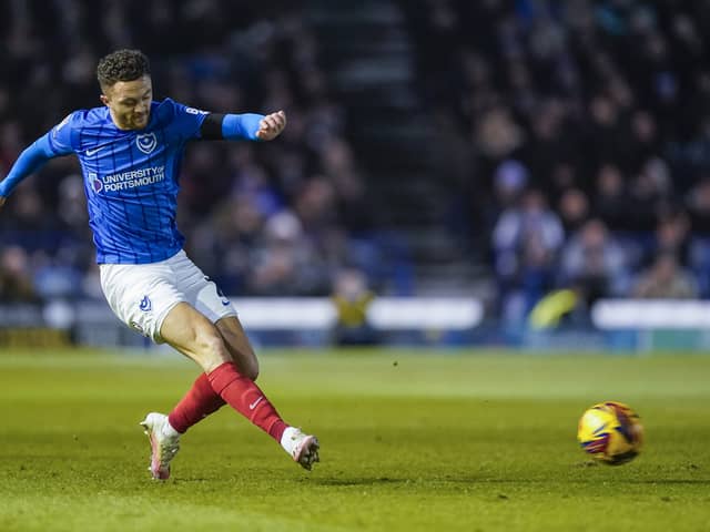 Jordan Williams was Jordan Cross' Portsmouth man of the match against Stoke tonight.