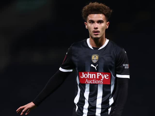 Josh Martin was at Notts County for the first part of the season. Newport County are his second club since leaving Pompey. 