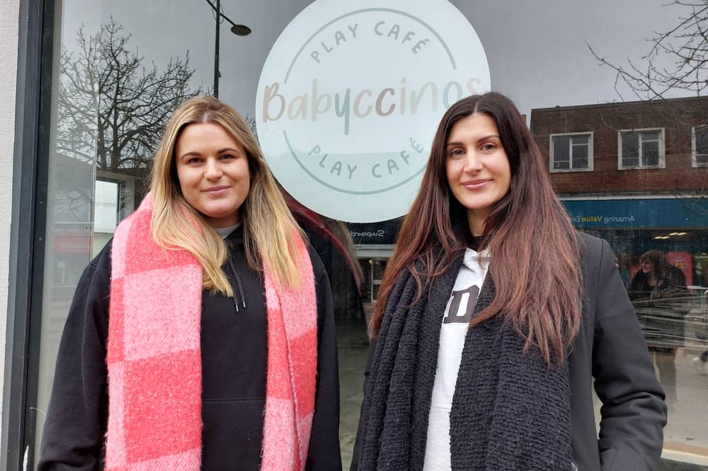 Harriet and Olivia May decided to open up the play café after finding that there was nowhere locally for them to go with their children that good for both parent and child.