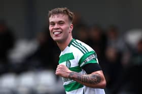 Pompey have been linked with a move for Celtic striker Daniel Cummings. Pic:Getty