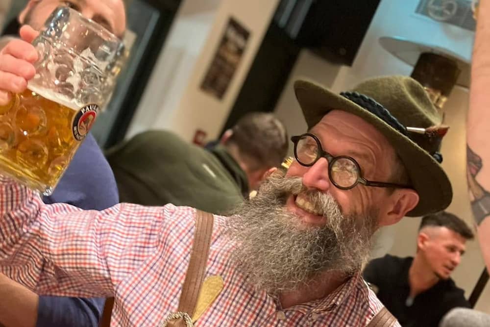 James Taylor at a Sandgrown Beardsmen meet up