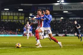 Josh Murphy has been rested from Pompey's side for today's clash with West Brom. Picture: Jason Brown/ProSportsImages