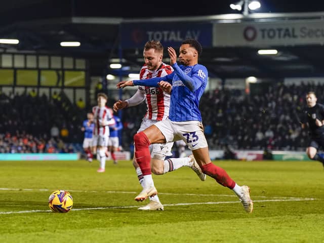 Josh Murphy has been rested from Pompey's side for today's clash with West Brom. Picture: Jason Brown/ProSportsImages